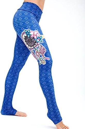 Body Angel Activewear Women's Dream catcher Leggings Activewear/Yogawear Medium Berry