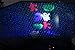 Indoor/Outdoor Blue and Green moving laser firefly with LED Holiday day party Light