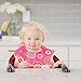 Bumkins SuperBib, Baby Bib, Waterproof, Washable, Stain and Odor Resistant, 6-24 Months, 3-Pack – Pink Fizz, Butterfly, Flutter Floral