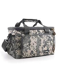 SupsShop   Bolsa impermeable para pesca con señuelos portátiles, bolsa de transporte deslizante, bolsa de lona para el hombro, bolsa de almacenamiento multifuncional de gran capacidad para pesca, caza, senderismo