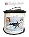 MADE IN USA-Longer, Safer Bed Rail, Bed Bumper for Toddlers-FREE Washable Cover & Carrying Case