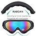 Yidomto Ski Goggles, 3 Pack Anti-Scratch Snow Goggles for Men, Women, Boys, Girls, Kids, Toddlers & Youth, UV 400 Protection for Skiing & Snowboard (Multicolor/Grey/Tawny)