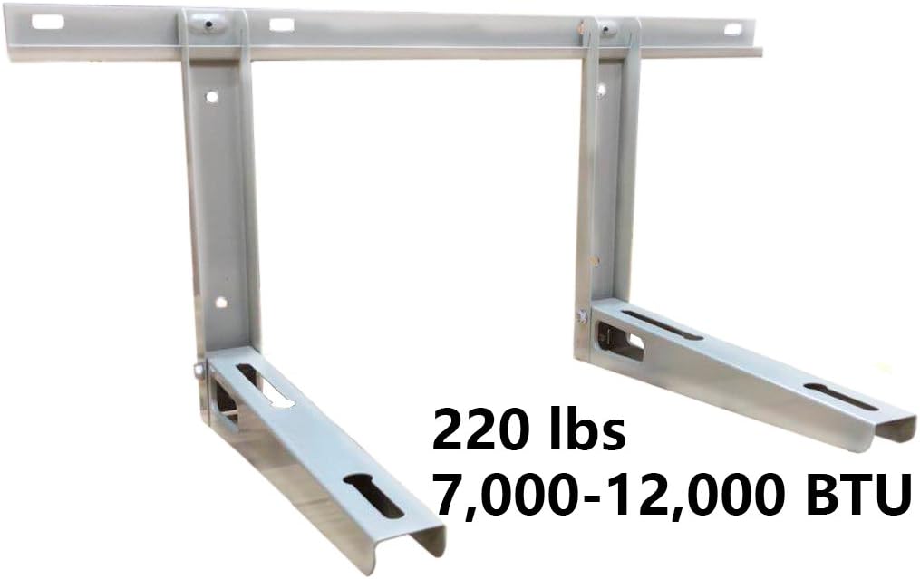 Carnot DUCTLESS MINI SPLIT HVAC AIR CONDITIONERS OUTDOOR WALL MOUNT BRACKET Support 220 LBS