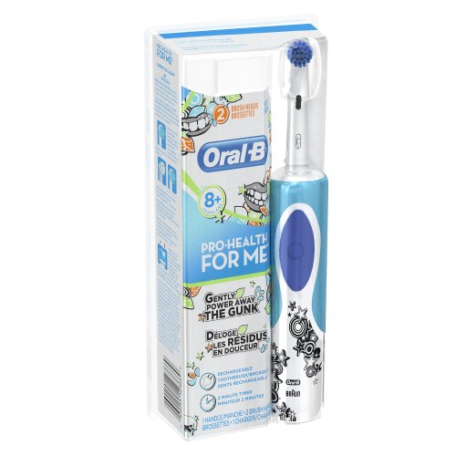 Oral-B Pro-Health For Me Rechargeable Power Toothbrush Including 2 Sensitive Clean Refills 1 Kit image