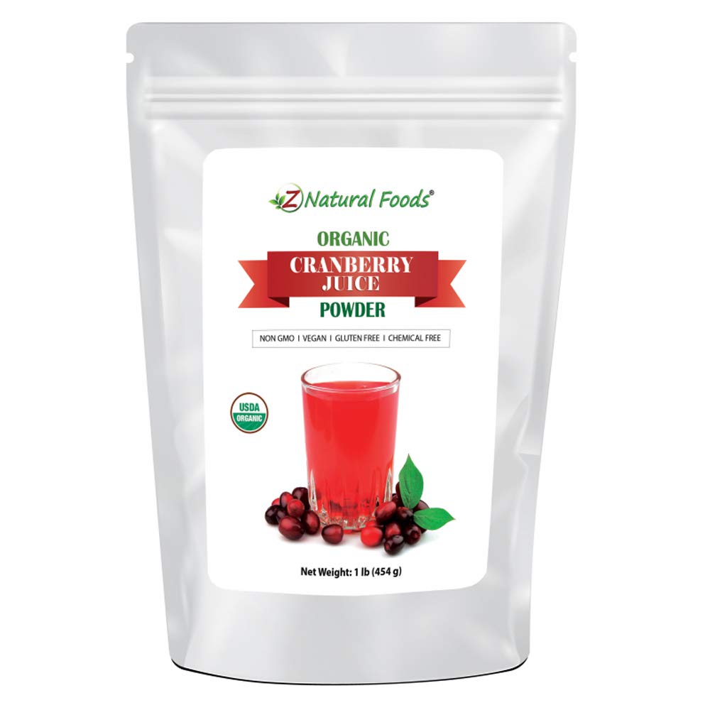 Organic Cranberry Juice Powder Superfood Berry Drink Mix Supplement Mix In
