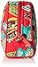 Vera Bradley Women's Cotton Large Zip Cosmetic Makeup Organizer Bag, Rumba, One Size