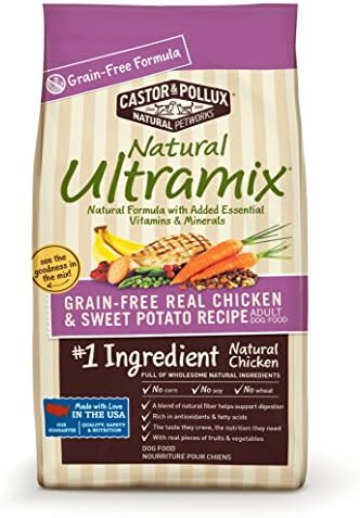 Natural Ultramix Grain Free Chicken &amp; Sweet Potato Food, 25 lb