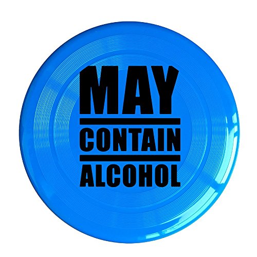 SYYFB Unisex May Contain Alcohol Outdoor Game Frisbee Ultra Star RoyalBlue