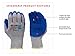 Lakeland SpiderGrip 7-1506 Dipped Latex Coated Palm, Slip Resistant, Knit Work Glove, Grip, Medium, Grey/Blue X-Large (12 Pair)