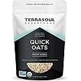 Terrasoul Superfoods Organic Instant Quick Oats, 2.5 Lbs, Premium Grade, Non-GMO, Gluten-Free Breakfast Essential