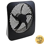 O2COOL 10-inch Portable Fan with AC Adapter