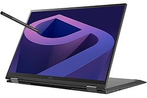 LG Gram 16 Inch 2-in-1 Laptop with 16:10 WQXGA (2560x1600) IPS Anti-Glare Touch Display, 2-in-1, 16T90Q-K.AA75A9, i7-1260P | 