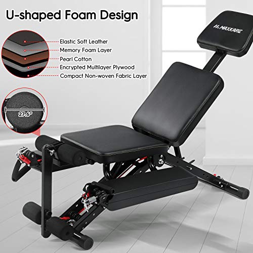 maxkare adjustable weight bench