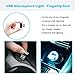 BukNikis USB Simple Atmosphere Lights USB Car Interior Accessories Lighting - Universal (Aqua Ice Blue, 2 pcs)