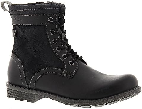 Clarks Men's Darian Hi Boot,Black Leather,US 9 M