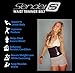 Slender 8 Waist Trimmer Slimmer Belt - Large Edition - for Men and Women - Lower Back Support - Improve Fitness - Boost Workout Benefits - Target Abdominal - Weight Loss