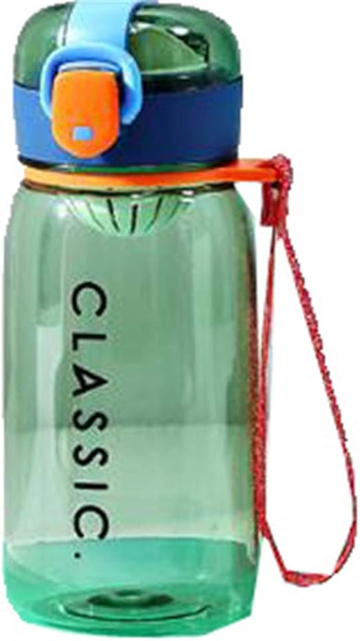 Amazon スーイ 水筒 クリアボトル プラスチックコップ 直飲み 夏用 携帯便利 漏れ防止 男女兼用 超軽量 おしゃれ耐熱耐冷 高い密封性 直飲み ファッション ヨガ用 透明 おしゃれ 大きめ 無地 グリーン 400ml 水筒 マグボトル オンライン通販