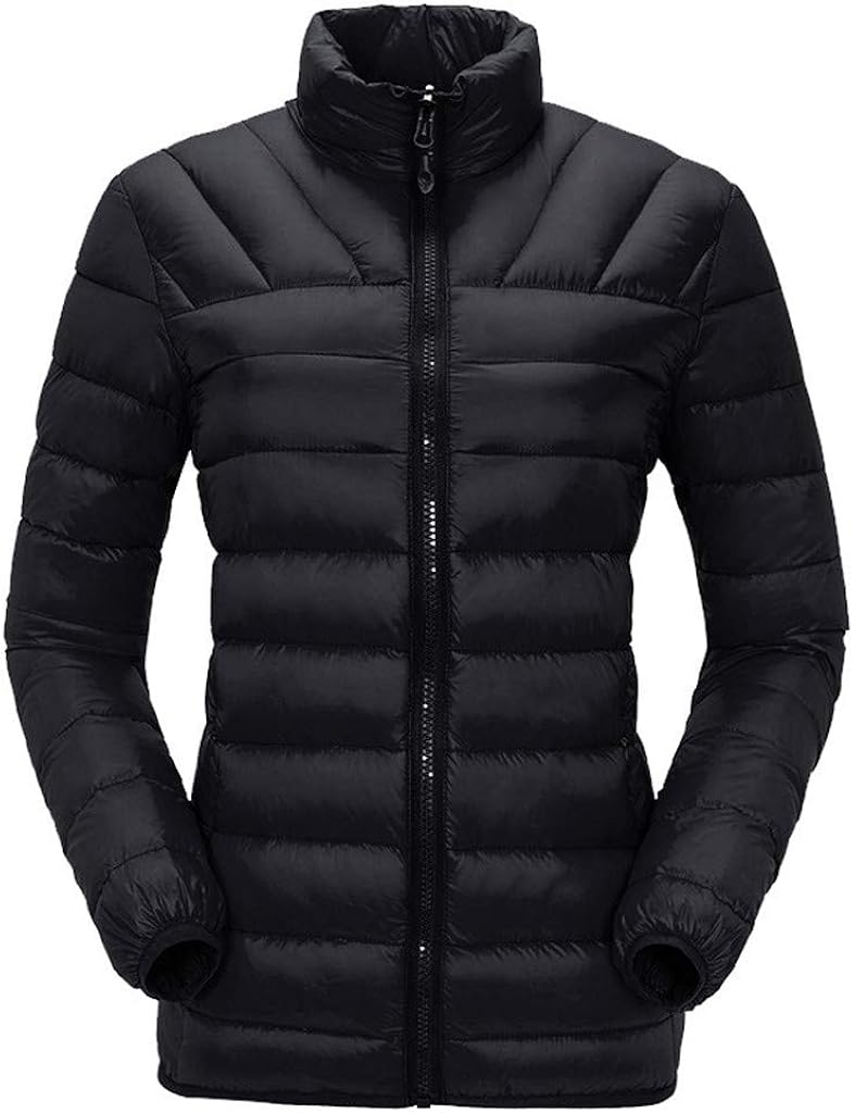 short black puffer coat
