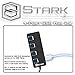 Stark 4-Port USB 2.0 Hub with Individual Power Switches and LEDs