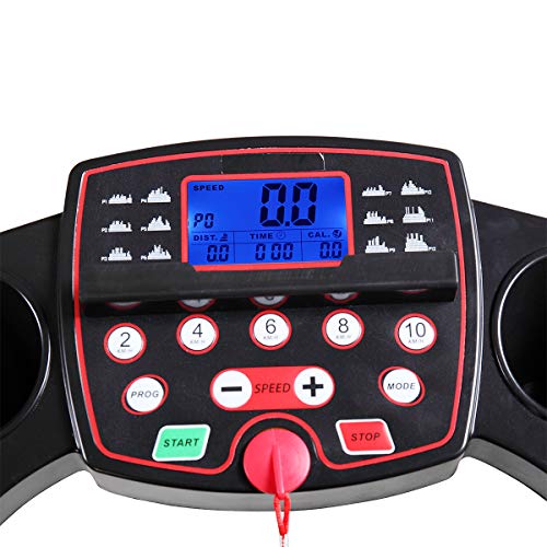 Thegreatshopman Folding Electric Treadmill Power Motorized Running Machine for Home Gym Exercise Walking Fitness