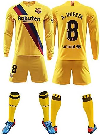 Custom Soccer Jersey Long Sleeve Sportswear with Any Name and Number