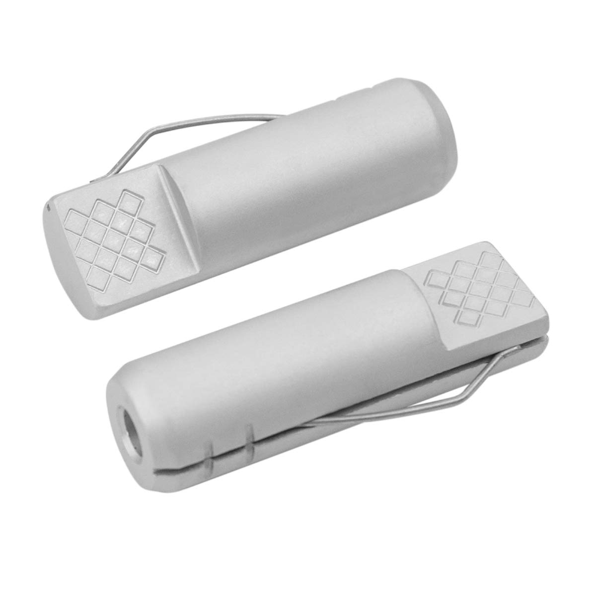 POWERTEC 2PCs Aluminum Spring Loaded Bench Dogs for 3/4" Bench Dog Hole, Bench Dog for Woodworking, Fits for Portable Workbench, Work Bench, Work Table with Dog Holes (71159)