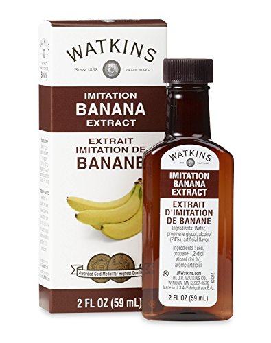 Watkins All Natural Extract, Imitation Banana, 2 Ounce (Pack of 6)  (Packaging may vary)