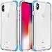 iPhone X Case, iPhone X Edition Case, Yesgo iPhone 10 Case Cover Crystal Shock-Absorption Soft TPU Bumper and Anti-Scratch Ultra Clear Slim Case for Apple iPhone X - Light Blue