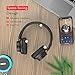 Mpow 059 Lightweight Version Bluetooth Headphones, Over-Ear Wireless Headset More Compact for Sport, Powerful Bass and Wired Mode for PC/Cell Phones-Matte