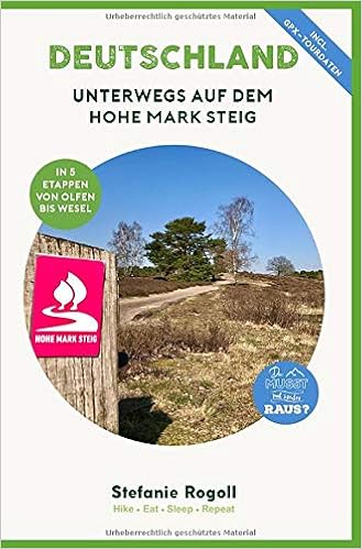 Unterwegs Auf Dem Hohe Mark Steig Innenteil In Schwarz Weiss Du Musst Mal Wieder Raus 5 Tage Trekkingplanung Auf Dem Wanderweg Von Olfen Bis Sehenswurdigkeiten Und Zahlreiche Bilder Rogoll Stefanie Amazon De