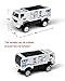Tianmei 6 Cars in 1 Set Police styling 1:87 Alloy Diecast Vehicle Models Collection Kids Toy, Police Assault Car Truck Armored Vehicle (6pieces - Police)