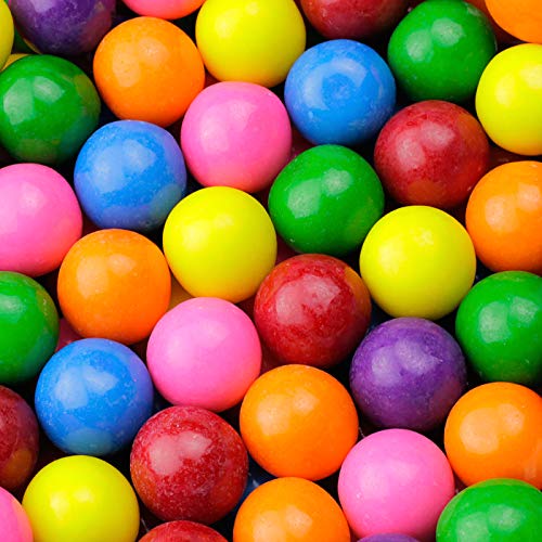 Gumballs for Gumball Machine 1 Inch Large Gumballs Assorted Fruit