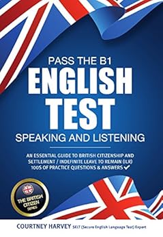 speaking test and listening citizenship english for and Speaking Listening.: An B1 Pass the Test: English
