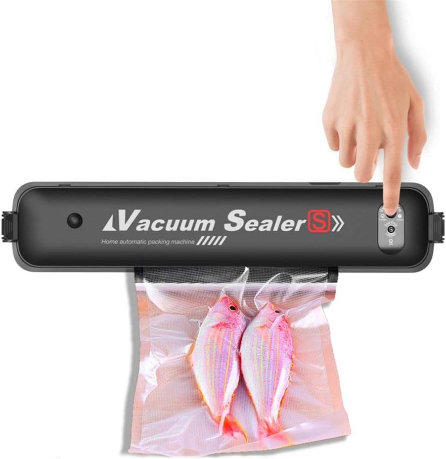 XINGHUANG Vacuum Sealer, Food Saver Vacuum Sealer, Multifunction Automatic Vacuum Sealer for Food Preservation, Led Indicator Lights, 15pcs Sealing Bags