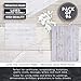Best Paper Greetings Rustic Wood Grain Stationery & Printer Paper With Designs - 8.5 x 11 In, 96 Sheets, White Wash Double-Sided - Printable Woodgrain & Faux Wood Card Stock for Crafts & Scrapbooking