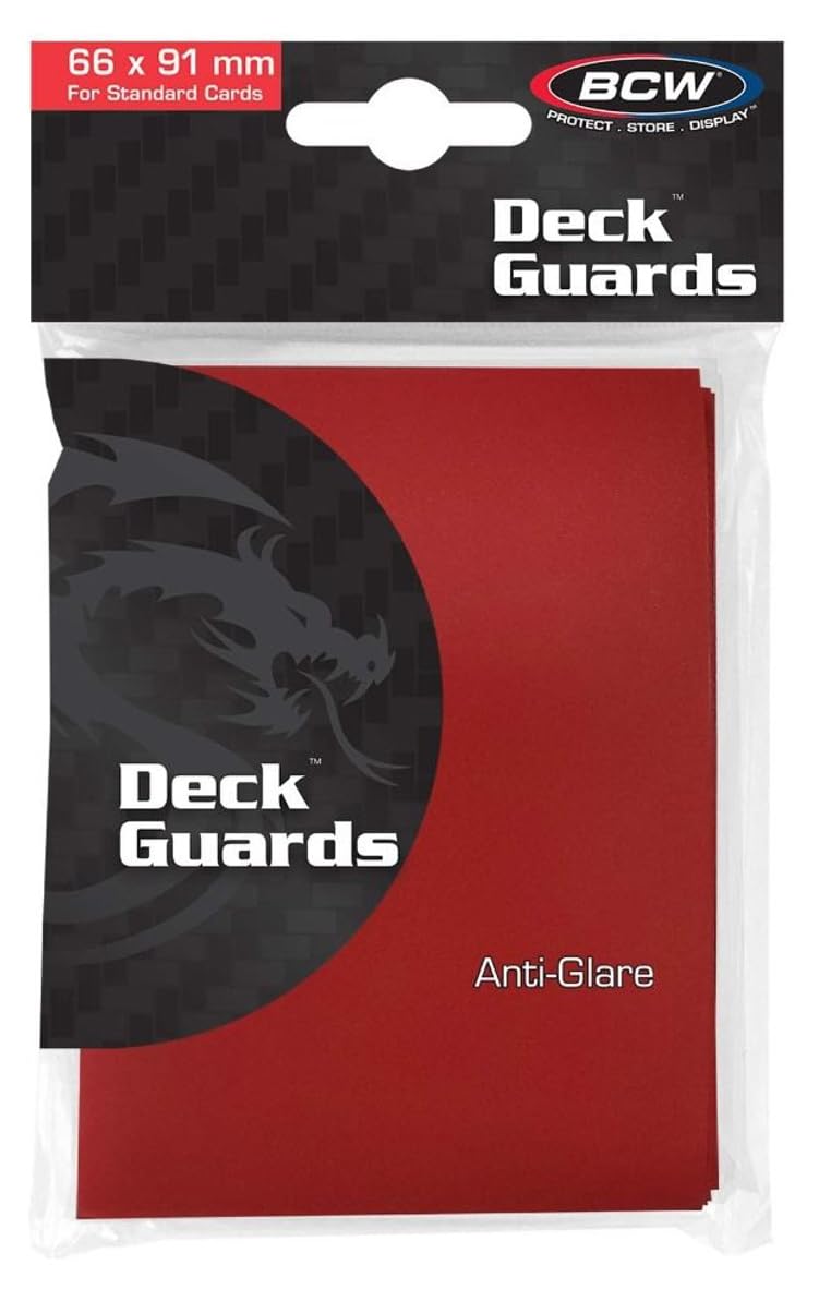 Deck Guard (50 Count), Matte Red — image 1