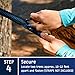 ENO, Eagles Nest Outfitters DoubleNest Lightweight Camping Hammock, 1 to 2 Person, Powder Blue/Royal