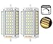 Bonlux 30W R7S J118 Dimmable Double Ended J Type LED Light Bulb R7S LED Floodlight 200W Halogen Replacement Lamp (Warm White 3000K, Pack of 2)
