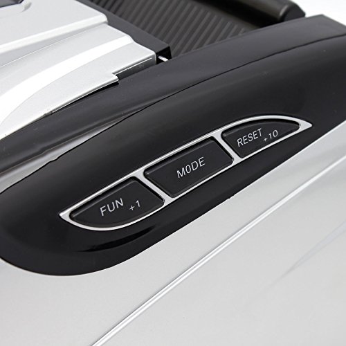 NuLink Deluxe Currency Bill Cash Banknote Money Counter Machine with UV [Ultraviolet], MG [Magnestic] Counterfeit Bill Detection, Total Count Voice Feature [NL2436] - Thumbnail 5