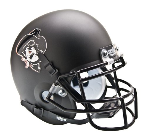NCAA Oklahoma State Cowboys Collectible Pistol Pete Alt 4 Mini Helmet, Matte Black