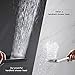 Esnbia Shower System, Shower Faucet Set with Shower Valve, 10 Inches Shower Heads with Handheld Spray, Wall Mounted Shower Fixtures, High Pressure Shower Hardware Set