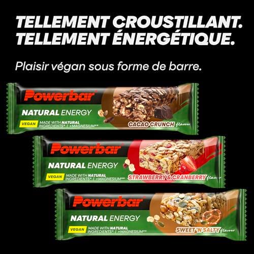 Natural Energy Cereal Bar + Magnesium (18x40g) Fraise et
