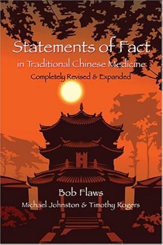 Download Statements of Fact in Traditional Chinese Medicine PDF