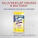 Lysol - 78849CT 19200788496 Disinfecting Wipes, Lemon & Lime Blossom, 660ct (6X110ct), Packaging May Vary White