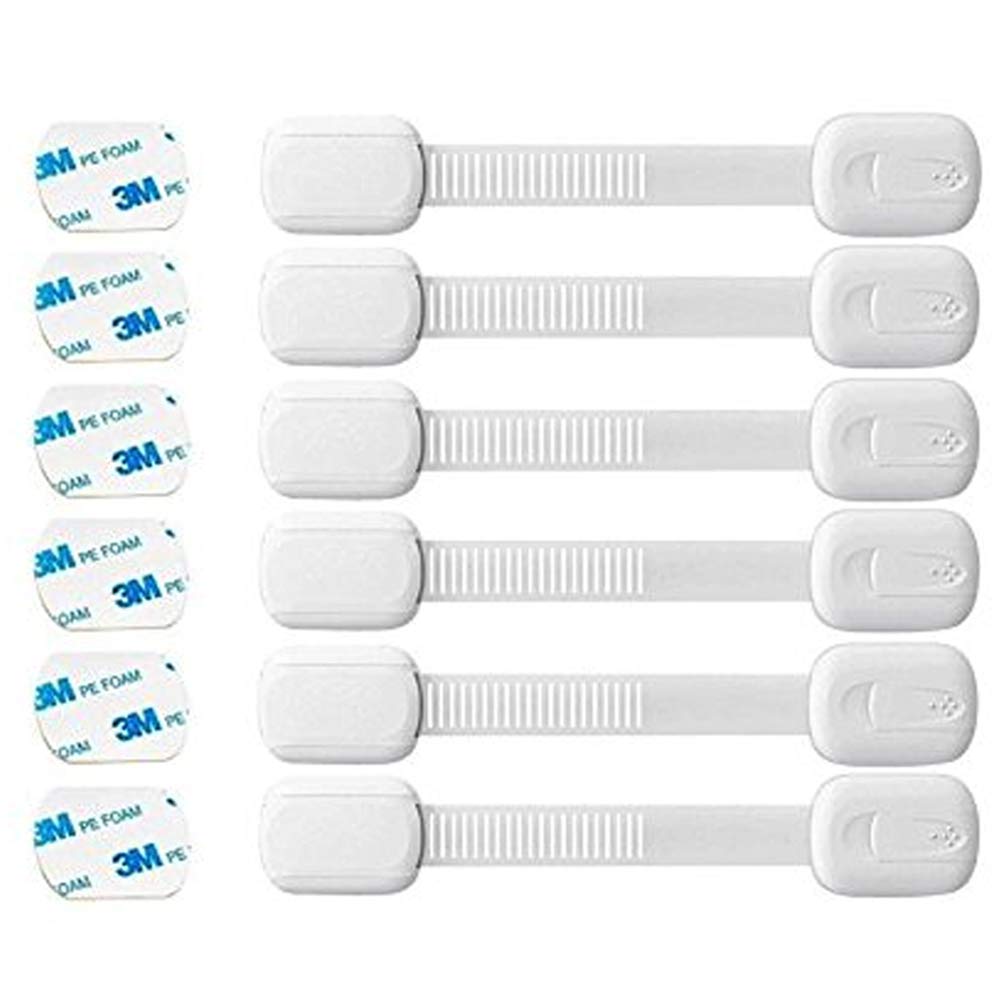 Vanble Kindersicherung, für Babyschränke / Schubladen, Kühlschrank