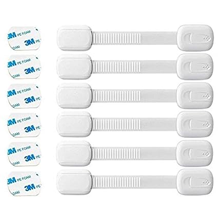 Vanble Kindersicherung, für Babyschränke / Schubladen, Kühlschrank