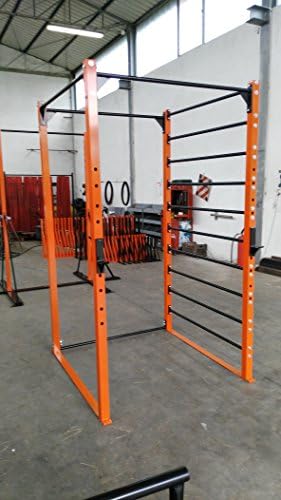 Cage-structure-Espalier Squat Crossfit Calisthenics bar for traction