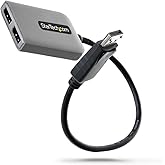 StarTech.com 2-Port DisplayPort 1.4 Splitter, DP to 2x DP Multi-Monitor Adapter, Dual 5K 60Hz MST Hub, Windows Only (no suppo