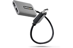 StarTech.com 2-Port DisplayPort 1.4 Splitter, DP to 2x DP Multi-Monitor Adapter, Dual 5K 60Hz MST Hub, Windows Only (no support for macOS/ChromeOS/Linux)