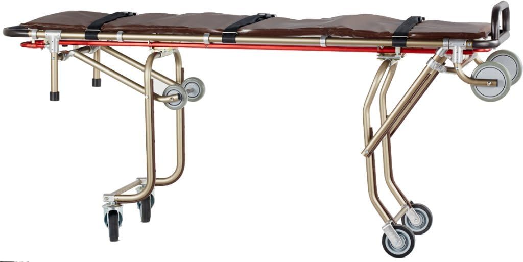 MC100A-OS Oversized Multi-Level Mortuary Cot Stretcher Funeral Equipment